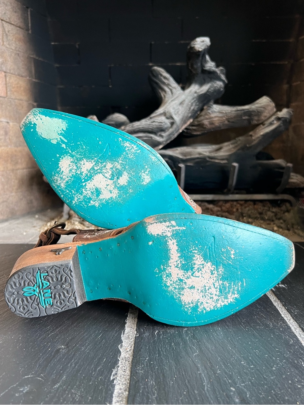 LANE Slingback Studded Mules - Picture 5 of 10